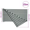 vidaXL Tieniaca sieť zeleno-biela 2x25 m HDPE 150 g/m²