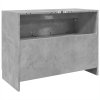 vidaXL Skrinka pod umývadlo betónovo sivá 78x37x59 cm kompozitné drevo
