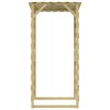vidaXL Pergola so strechami 3 ks100x90x200 cm impregnované borovicové drevo