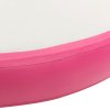 vidaXL Nafukovací gymnastický matrac s pumpou 100x100x10 cm PVC ružový