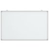 vidaXL Magnetická biela tabuľa 100x60x1,7 cm hliník