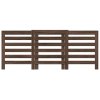 vidaXL Kryt na radiátor hnedý dub 205x21,5x83,5 cm kompozitné drevo