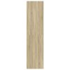 vidaXL Šatník, dub sonoma 50x50x200 cm, kompozitné drevo