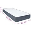 vidaXL Boxspring matrac 160x80x20 cm stredne mäkký látka