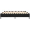 vidaXL Posteľný rám s boxspringom čierny 200x200 cm zamat