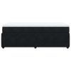vidaXL Posteľný rám boxspring s matracom čierny 80x200 cm zamat