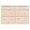 vidaXL Zásuvková skrinka ALTA 112x35x73 cm borovicový masív