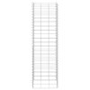 vidaXL Gabiónové vyvýšené záhony 3 ks 30x30x100 cm, železo