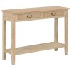 vidaXL Konzolový stolík 110x35x80 cm drevo