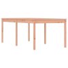 vidaXL Záhradný stolík 203,5x100x76 cm borovicový masív