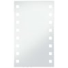 vidaXL Kúpeľňové LED nástenné zrkadlo 60x100 cm