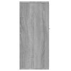 vidaXL Komoda sivý dub sonoma 88x30x70 cm spracované drevo