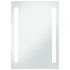 vidaXL Kúpeľňové LED nástenné zrkadlo 60x80 cm