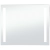 vidaXL Kúpeľňové LED nástenné zrkadlo 80x60 cm