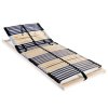 vidaXL Lamelový posteľný rošt so 42 lamelami a 7 zónami 80x200 cm