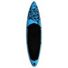 vidaXL Nafukovací Stand Up Paddleboard 305x76x15 cm modrý