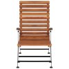 vidaXL Vonkajšie kreslo na terasu z akáciového dreva