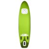 vidaXL Nafukovací Stand up paddleboard zelený 330x76x10 cm