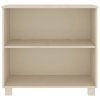 vidaXL Komoda HAMAR, medovo hnedá 85x35x80 cm, borovicový masív