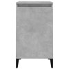 vidaXL Nočné stolíky 2 ks betónovo sivé 40x35x70 cm spracované drevo