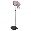 vidaXL Basketbalový stojan čierny 282-352 cm polyetén