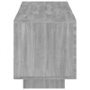 vidaXL TV skrinka s LED, sivý dub sonoma 160x35x40 cm
