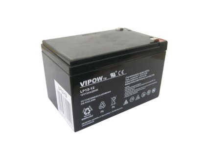 Batéria olovená 12V 12Ah VIPOW BAT0216