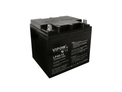 Batéria olovená 12V 40Ah VIPOW BAT0222