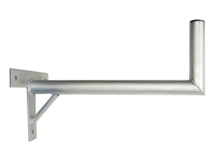 Anténny držiak 50 na stenu sa vzperou priemer 42mm výška 16cm žiar.