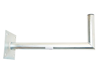 Anténny držiak 50 na stenu so základňou 16x16 priemer 42mm výška 16cm žiar.