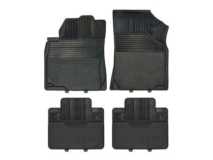 Koberce gumenné COMPASS UNI B sada 4ks