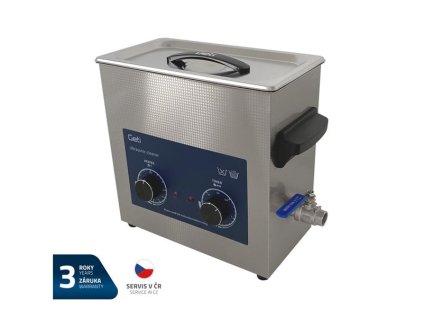 Ultrazvuková čistička GETI GUC 06A 6L nerez