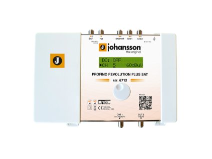 Anténny zosilňovač programovateľný Johansson 6713 Profine Revolution Plus SAT