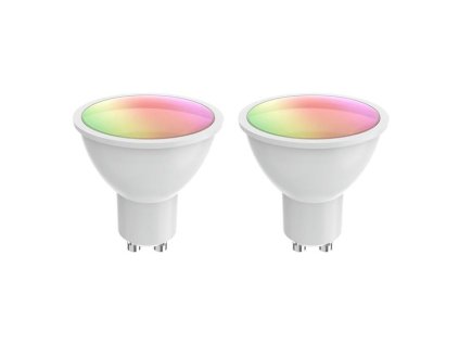Smart LED žiarovka GU10 5,5 W RGB CCT WOOX R9076/2pack WiFi Tuya sada 2ks