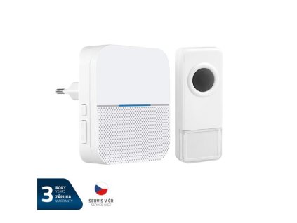 Zvonček bezdrôtový GETI GWD107W