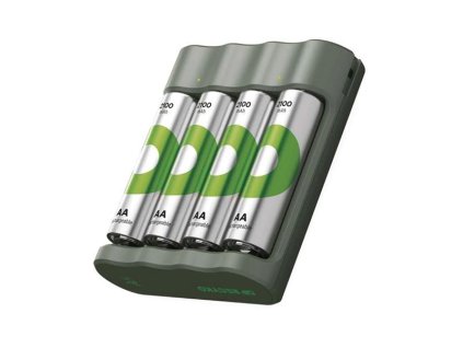 Nabíjačka batérií GP Eco E441 + 4× AA ReCyko 2100