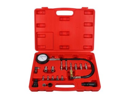 Súprava na testovanie tlaku valca naftových motorov SIXTOL MECHANIC ENGINE TESTER 21ks