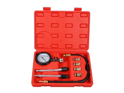 Sada na testovanie kompresie benzínových motorov SIXTOL MECHANIC ENGINE TESTER 8ks
