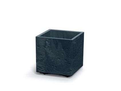 Kvetináč SIERRA SQUARE BETON EFFECT antracit 28,8cm