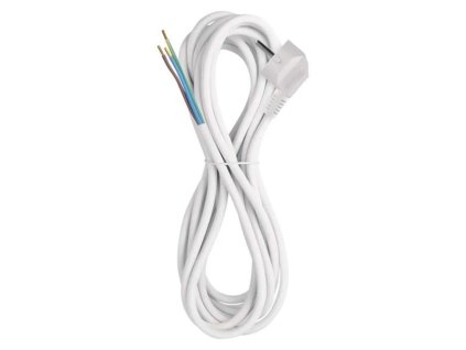 EMOS Flexo šňůra PVC 3x1,5mm 5m biela