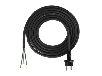 EMOS Flexo šnúra gumená 3x1,5mm 3m čierna