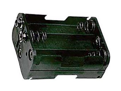 TIPA Pouzdro baterie R6x6 vedle, nad