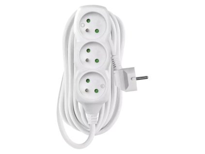 EMOS Predlžovací prívod 3 zásuvky 7m