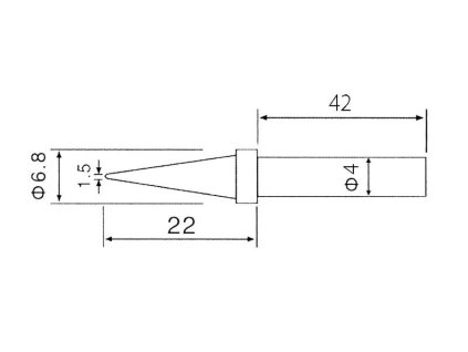 TIPA Hrot C1-1 (ZD-30C,ZD-99,ZD-8906,ZD-8906L)