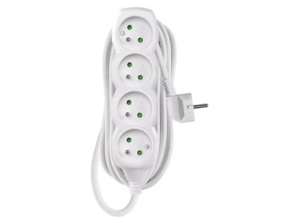 EMOS Predlžovací prívod 4 zásuvky 5m