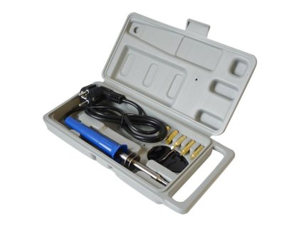 TIPA Spájka napaľovačka do dreva 30W s nástavcami , 6 hrotov + box