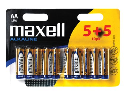 MAXELL Batéria AA (R6) alkalická MAXELL (blistr 10ks)