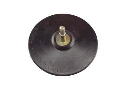 EXTOL Nosič brusných výseků do vrtačky - suchý zip ∅125mm, stopka 8mm EXTOL CRAFT