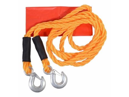 COMPASS Lano tažné 3000 kg s karabinami