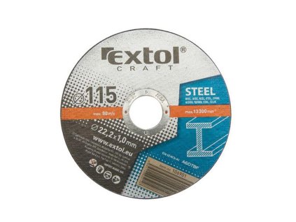 EXTOL Kotouče řezné na kov, 5ks 115x1,0x22,2mm EXTOL CRAFT 106901